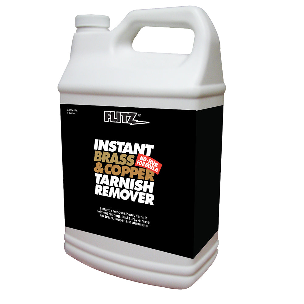 Flitz Instant Brass  Copper Tarnish Remover  1 Gallon BC 01810