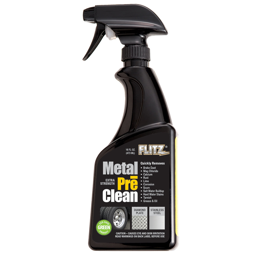 Flitz Metal PreClean  All Metals Icluding Stainless Steel  16oz Spray Bottle AL 01706