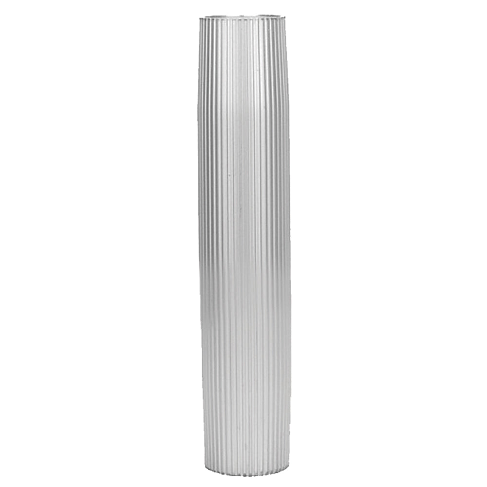 Aluminum Ribbed Table Pedestal 