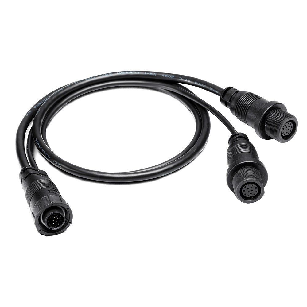 Humminbird 14 M ID SIDB Y  SOLIXAPEX Side Imaging  2D Splitter Cable 7201111