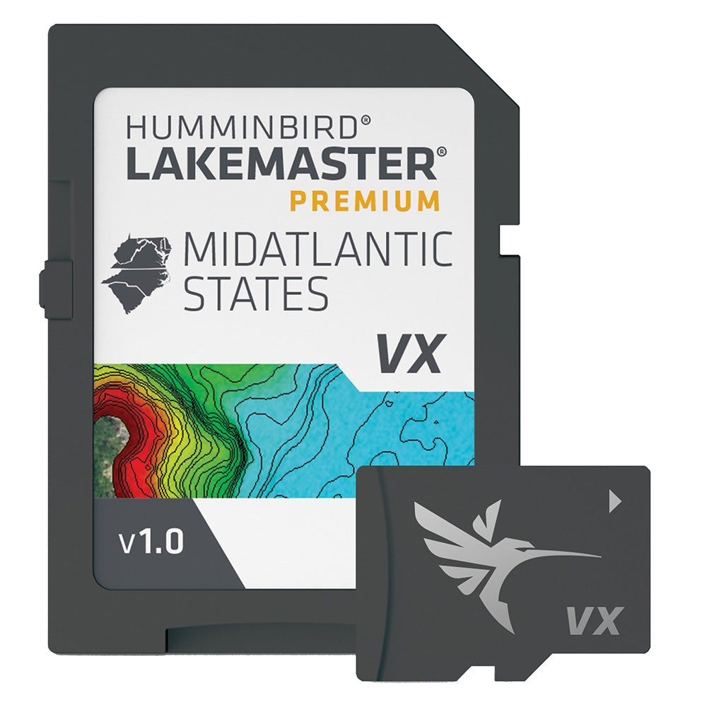 Humminbird LakeMaster VX Premium  MidAtlantic States 6020041