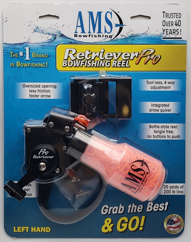 AMS Bowfishing Crossbow Bowfishing Kit 610 Retriever Pro, M109 Mount, –  Southlandarchery