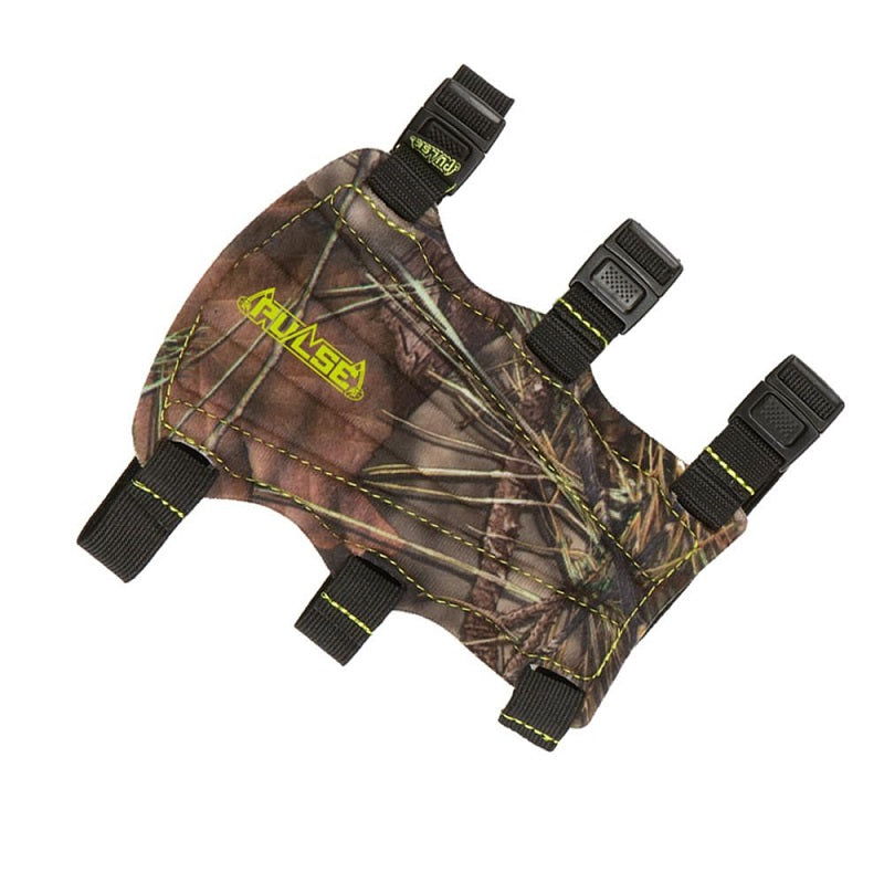 Allen Pulse 3-Strap Armguard Mossy Oak Break-Up Country 4310