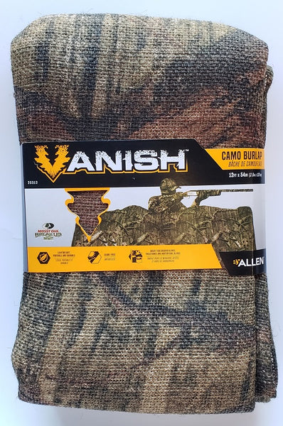 Allen Co Vanish Mossy Oak Shadow Grass Blades Burlap Blind Roll - 50yd x  54in - Mossy Oak Shadow Grass Blades 50yd x 54in