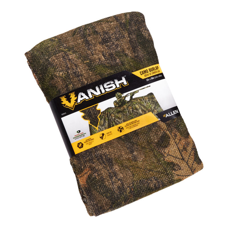 Allen Vanish Camo Burlap 12ft x 56in Mossy Oak® Obsession™ 25311