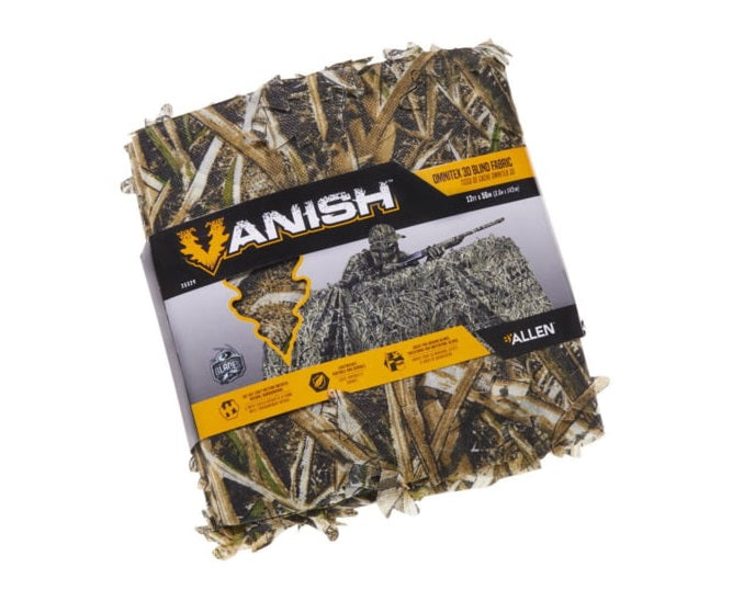 Allen Vanish Omnitex 3D Fabric Blind 12'x56" Shadow Grass Blades 25329