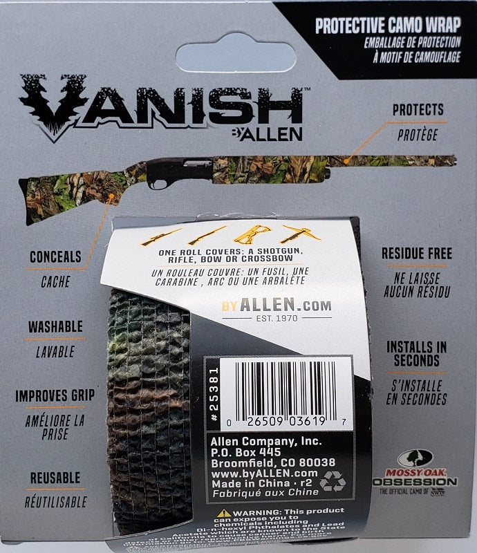 Allen Vanish Protective Camo Wrap 25381