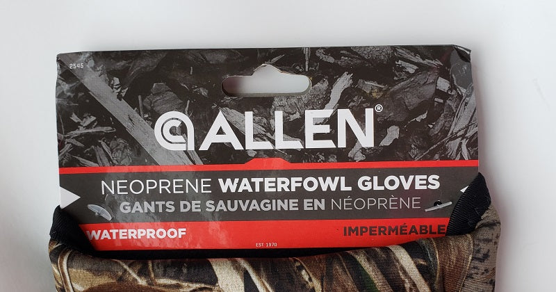 Allen Waterproof Neoprene Waterfowl Gloves 2545