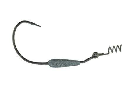 Bass Assassin Clear/Silver Swim Hook 1/8oz 3ct SWIM18183