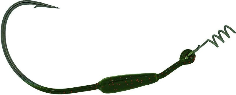 Bass Assassin Watermelon/Red Swim Hook 1/4oz 3ct SWIM14075