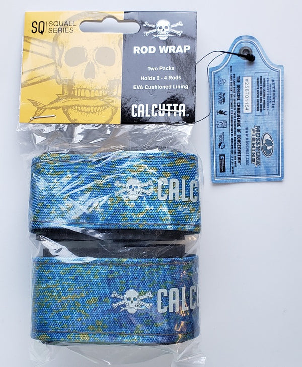 Calcutta CSRW Squall Rod Wrap, 2 Pack, Mossy Oak Shoreline