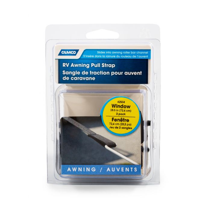 Camco RV Window Awing Pull Strap 2 pack 42504