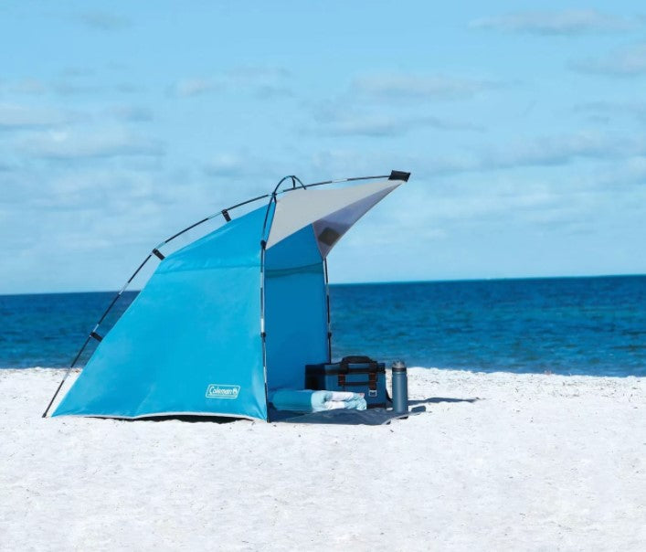 Coleman Skyshade Compact Beach Shade Caribbean Sea 2000037509