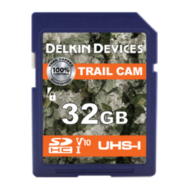 Delkin Devices Trail Cam SD 32GB Memory Card DDSDTRL-32GB