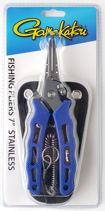 Gamakatsu 7" Stainless Fishing Pliers P003