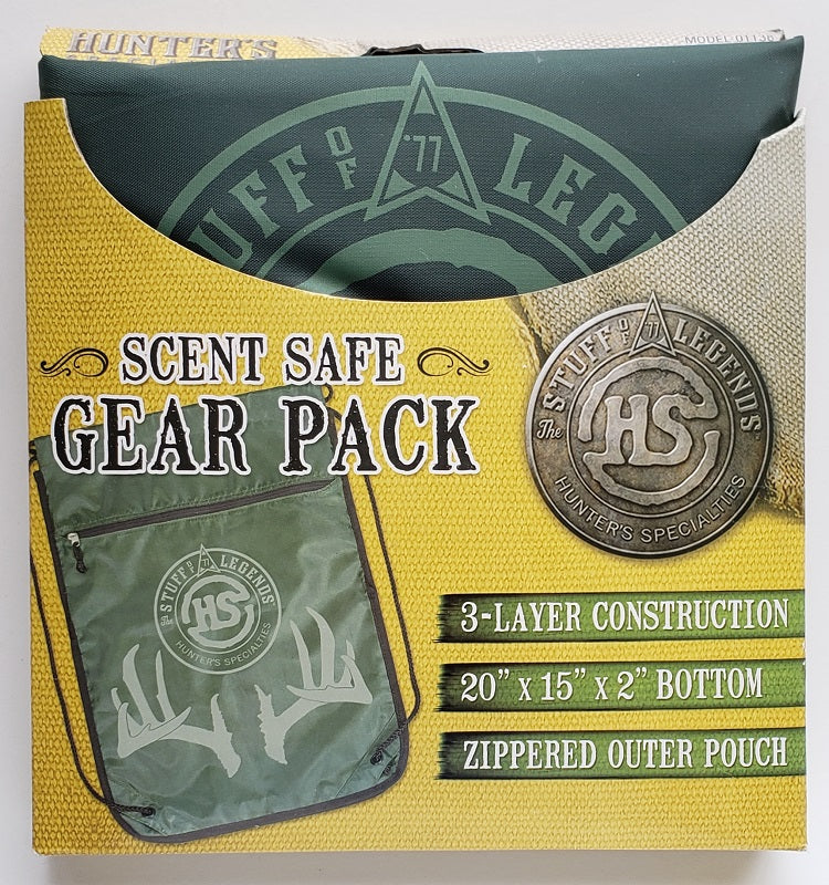 Hunter's Specialties Scent Safe Gear Pack 01138