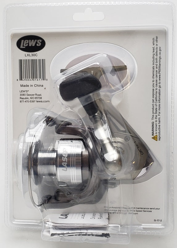 Lew's Laser XL Speed Spin Spinning Reel LXL30C