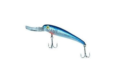 Mann's 11" Stretch 30+ Trolling Lure Chrome/Blue T30-77