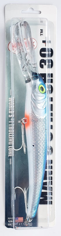 Mann's 11" Stretch 30+ Trolling Lure Chrome/Blue T30-77