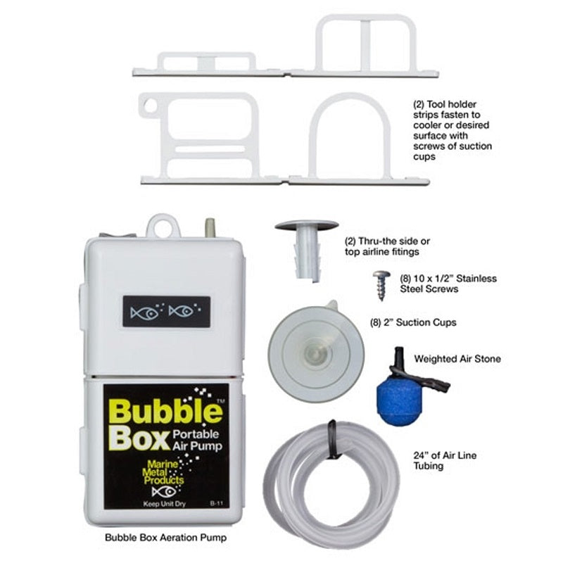 Marine Metal Bubble Box Livewell Kit LWK-11