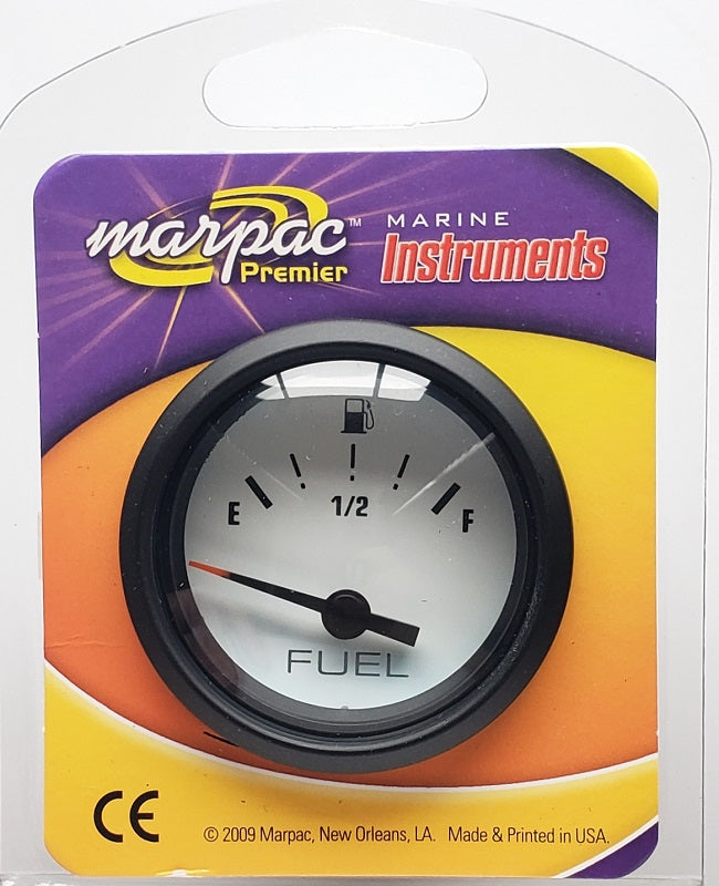 Marpac Premier Marine Boat Fuel Guage 7-2025