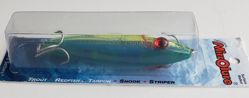 MirrOlure Surface Walker Top Dog Jr. Lure 84MR CHBL