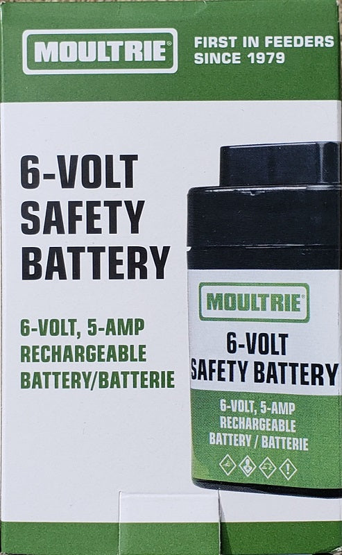 Moultrie 6-Volt Rechargable Safety Battery MFHP12406