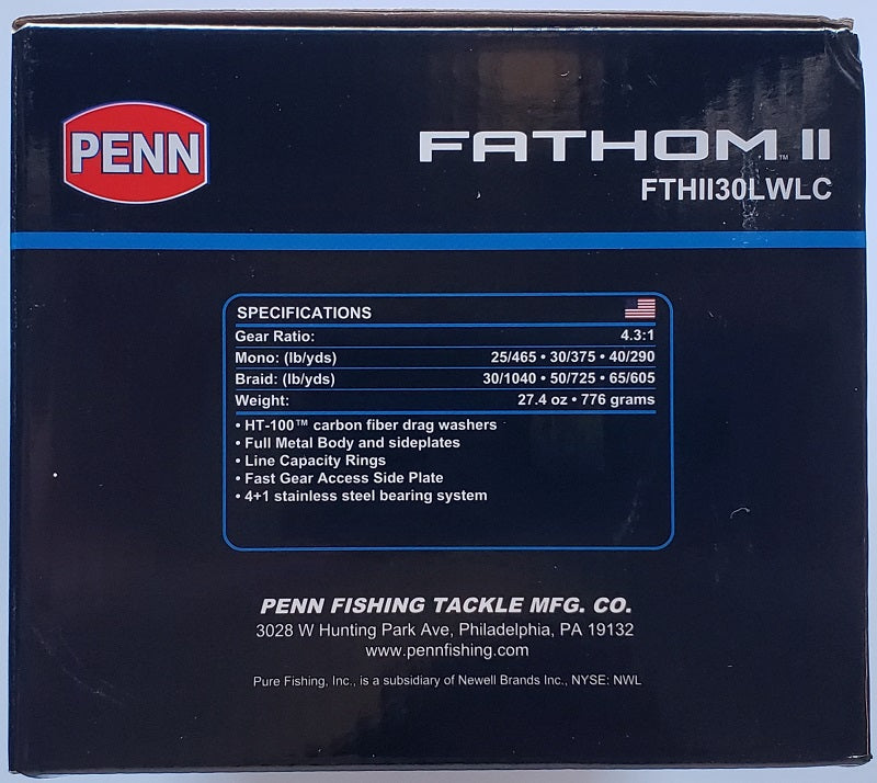 Fathom® II Level Wind Conventional Reel