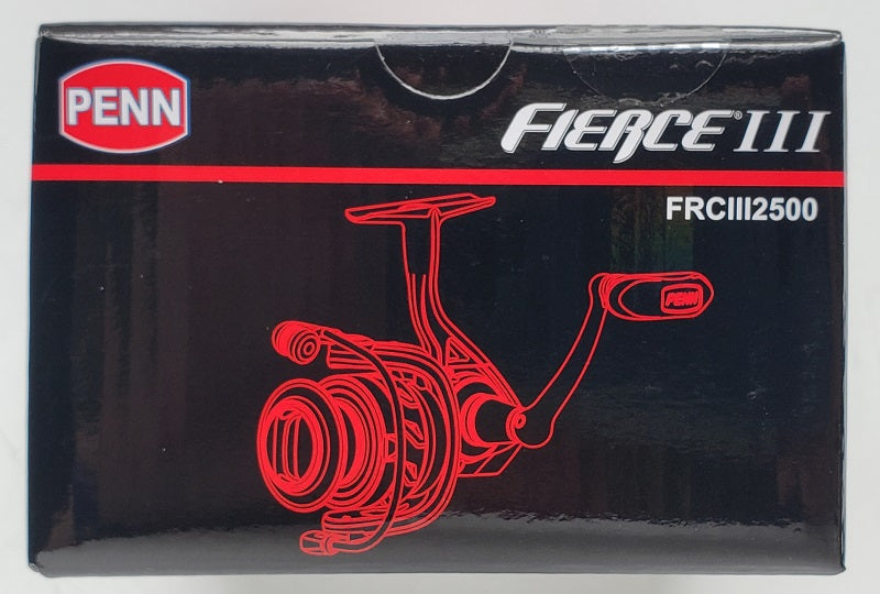 PENN Fierce IV 2500 Spinning Reel Spooled w 15lb Braided Line - USED 1X