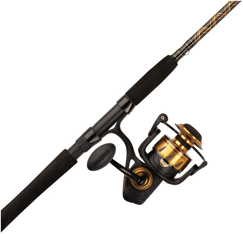 Penn Spinfisher VI 5500 Spinning Reel and Rod Combo SSVI5500802MH