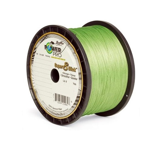 Power Pro Super 8 Slick V2 Hi-Vis Aqua Green 30 lbs 3000 yds Braided Fishing Line