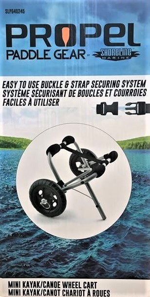 Propel Paddle Gear Mini Kayak/Canoe Wheel Cart SLPG40245