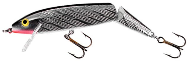 Rebel Jointed Minnow 4.5 Silver-Black