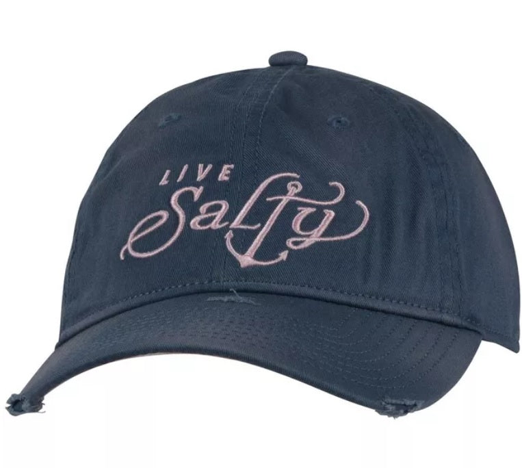 Salt Life Salty Anchor Wash Navy