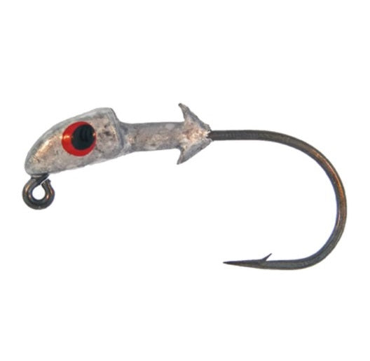 Saltwater Assassin Pro Elite Jigheads Lead/Red Eye 1/4oz 3ct PEJ14001