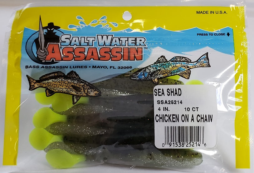 SaltWater Assassin Sea Shad Chicken On A Chain