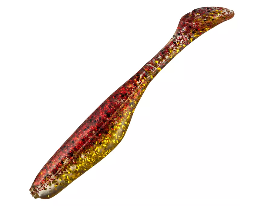 SaltWater Assassin Sea Shad Red/Gold Shiner