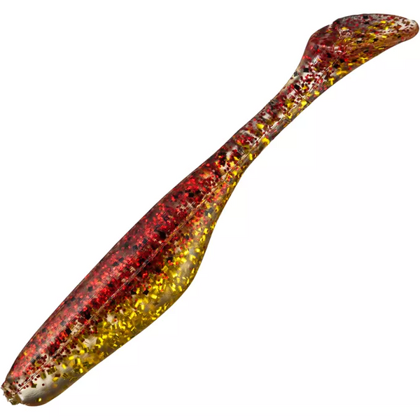SaltWater Assassin Sea Shad Red/Gold Shiner 4 10pk