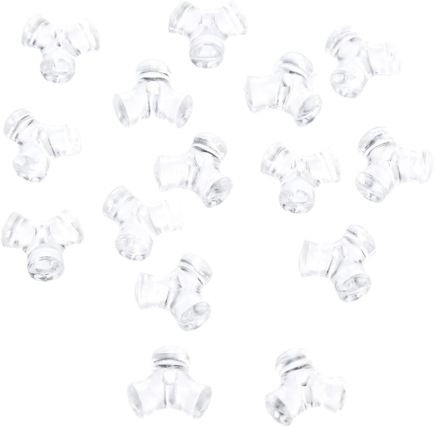 Sea Striker Plastic Tri-Beads - Clear TRI-CL