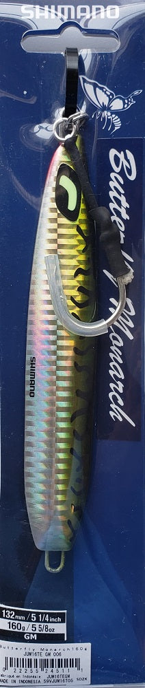 Shimano Butterfly Monarch Jigs Green Mackerel JUM16TEGM