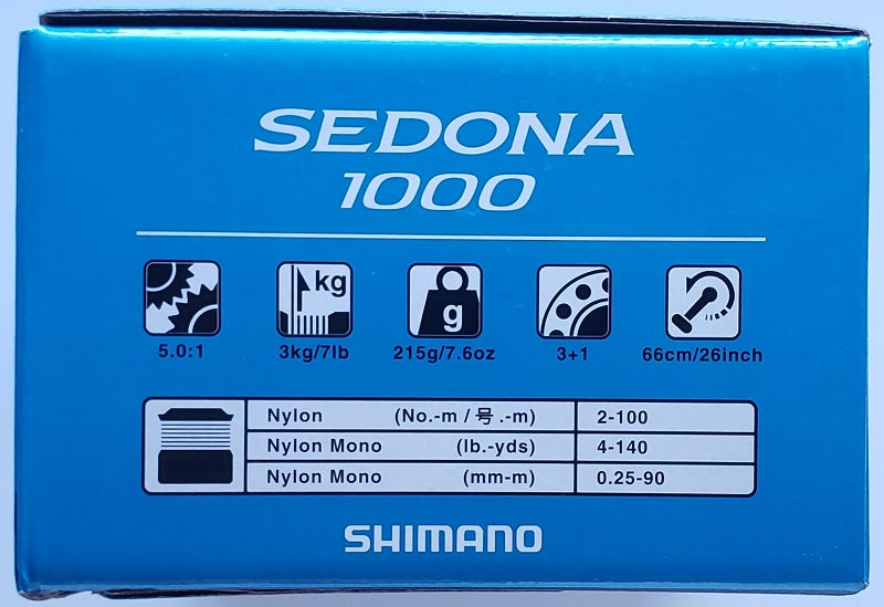 Shimano Sedona 1000 Spinning Reel SE1000FI