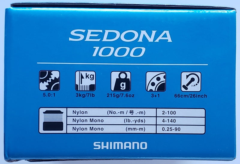 SHIMANO SE1000FI Sedona 1000 FI Spinning Fishing Reel, 2017 Model
