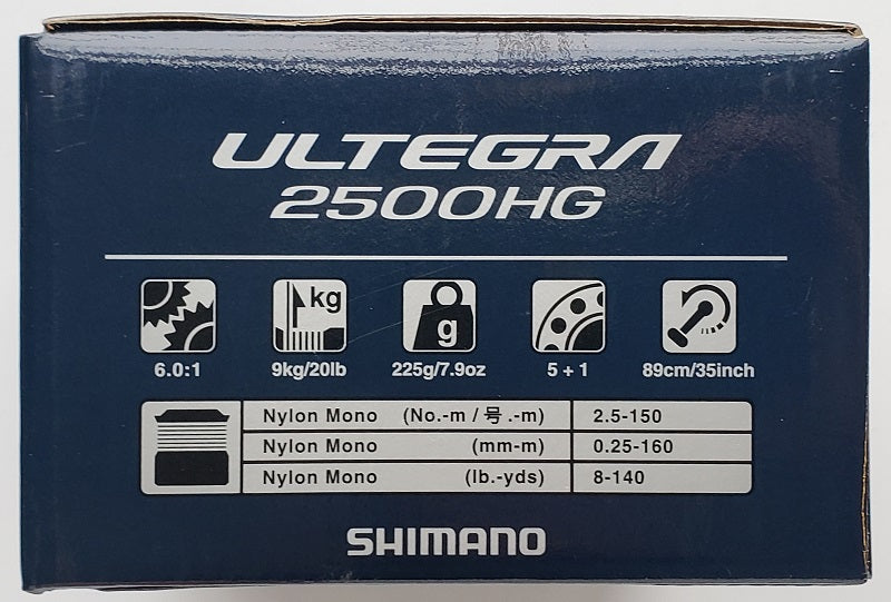 Shimano Super Ship Ultegra 2500 Single handle Spinning Reel in box