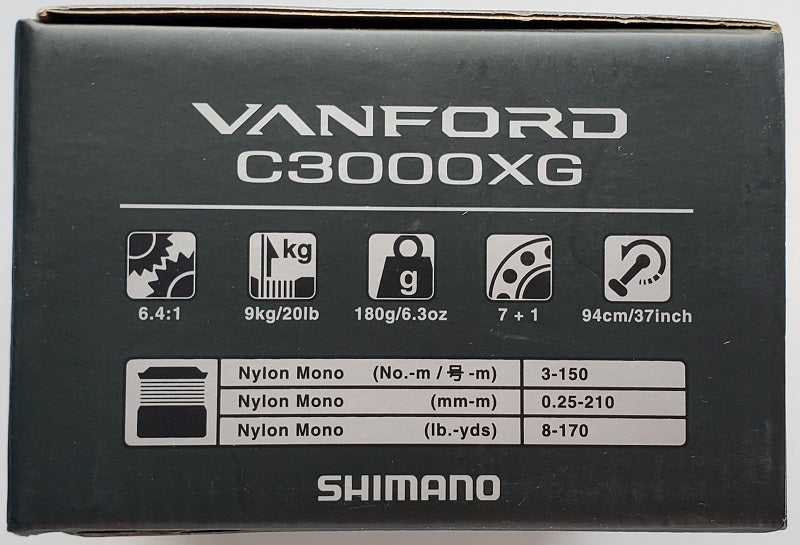 Shimano Vanford 3000 Spinning Reel