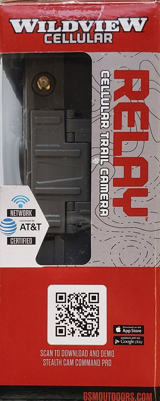 Stealth Cam Wildview Relay Cellular Trail Camera (AT&T) STC-WVATW