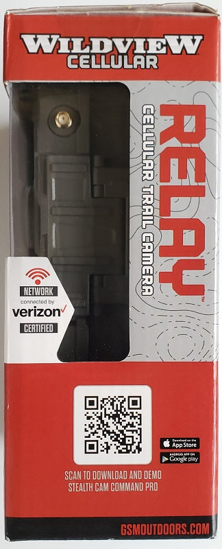 Stealth Cam Wildview Relay Cellular Trail Camera (Verizon) STC-WVVRZ