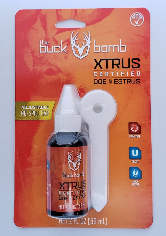 The Buck Bomb XTRUS Certified Doe N Estrus Liquid w/ Wicks 200044