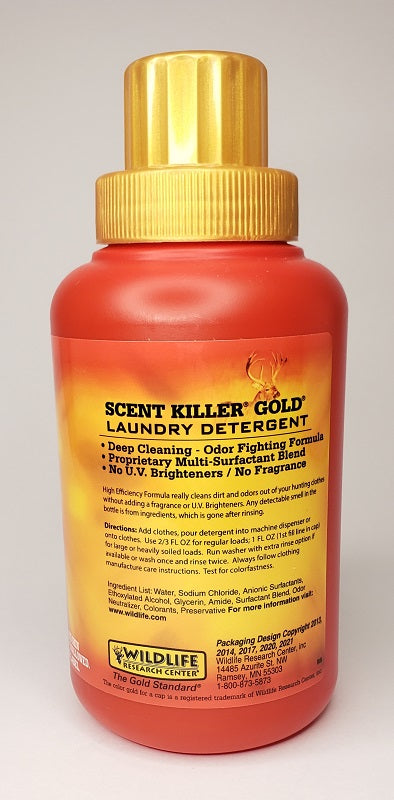 Wildlife Research Center Scent Killer Gold 2X Laundry Detergent 18oz