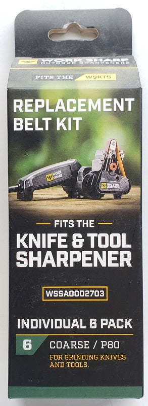 Official Work Sharp Combo Knife Sharpener Replacement Belt Kit