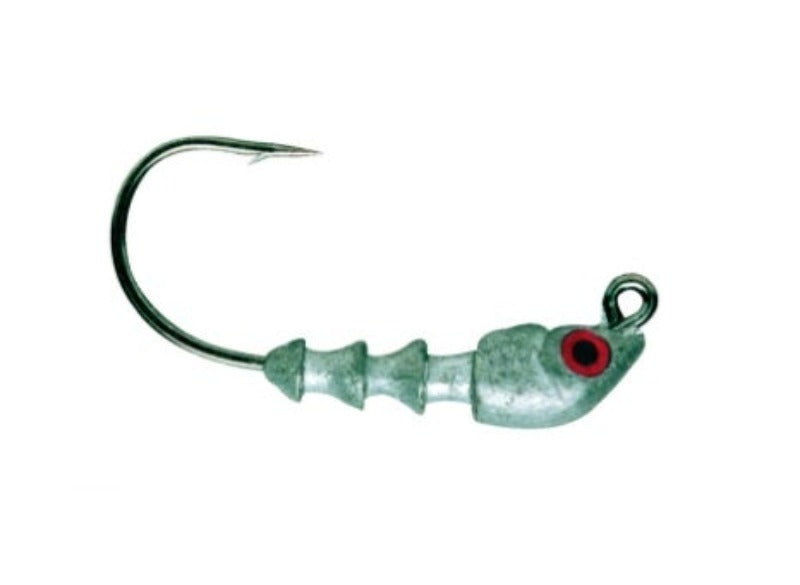 Bass Assassin Lead/Red Eye Jighead 1/16oz 4ct JA05001